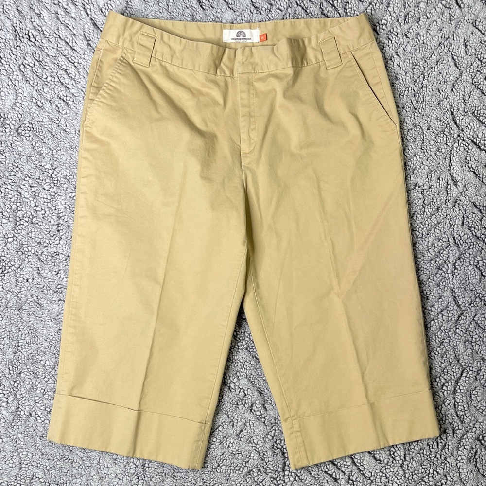 Weatherproof Women's Tan Bermuda Shorts